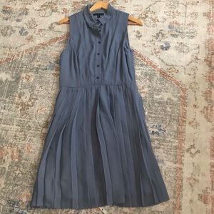 Banana Republic Sleeveless Dress Pleated Skirt NWT